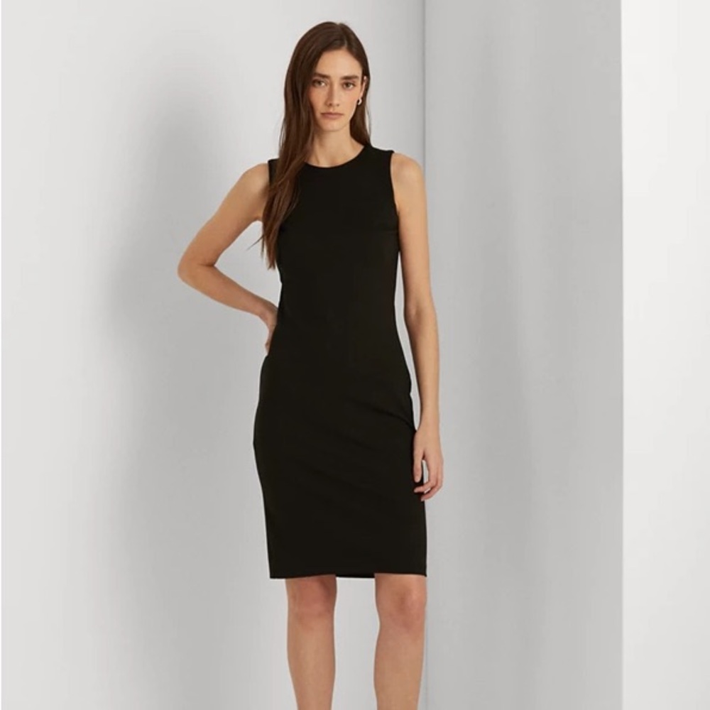 Ralph Lauren Black Mini Dress, US 6, VINTAGE